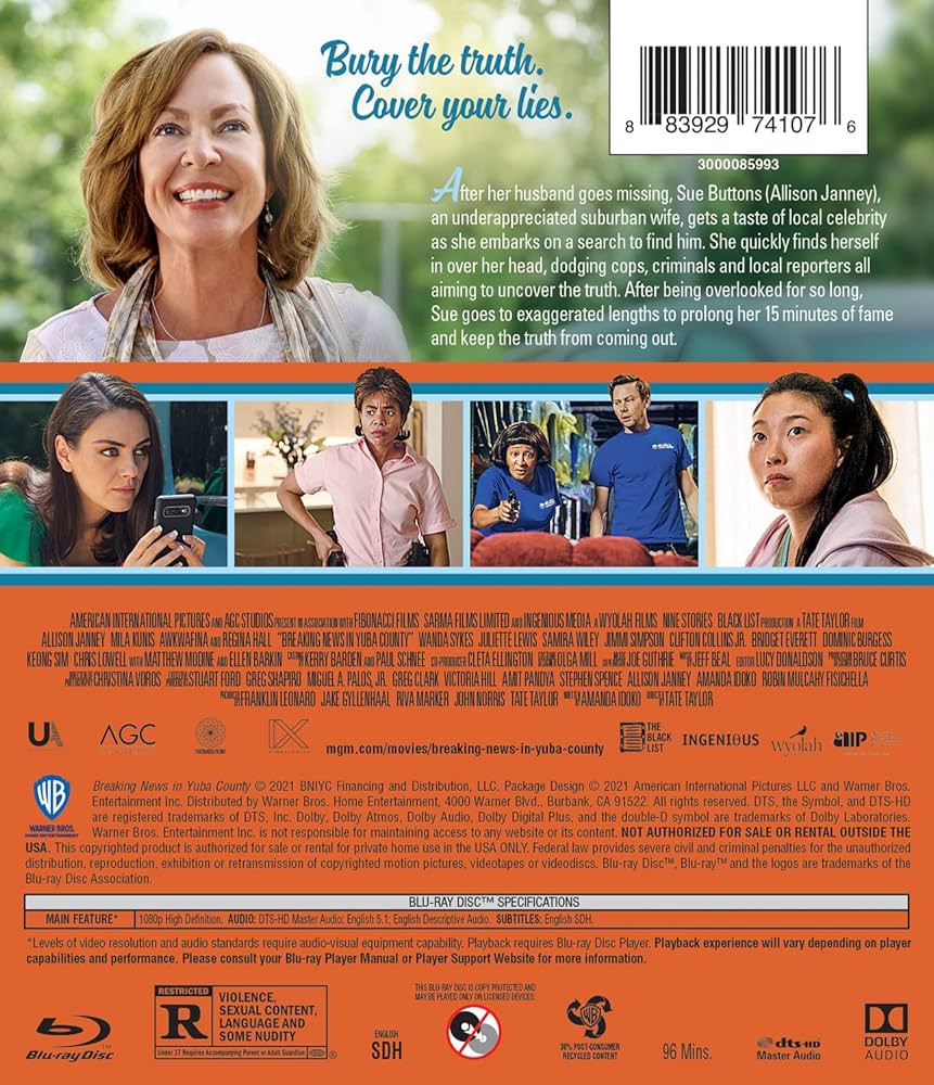 Amazon.com: Breaking News in Yuba County (Blu-ray) : Various